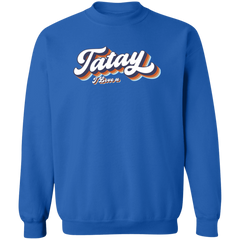 Tatay I Love U Unisex Crewneck Pullover Sweatshirt