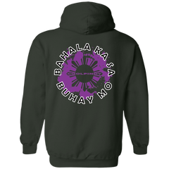 Bahala Ka Sa Buhay Mo Purple Splash Unisex Pullover Hoodie
