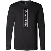 Filipino in Baybayin Vertical Mens Jersey Long Sleeve T-Shirt
