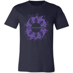 CoolPinoy Ube Splash Unisex Jersey T-Shirt