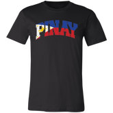 Pinay with Flag Embedded Unisex Jersey T-Shirt