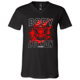 Body By Lechon Unisex Jersey V-Neck T-Shirt