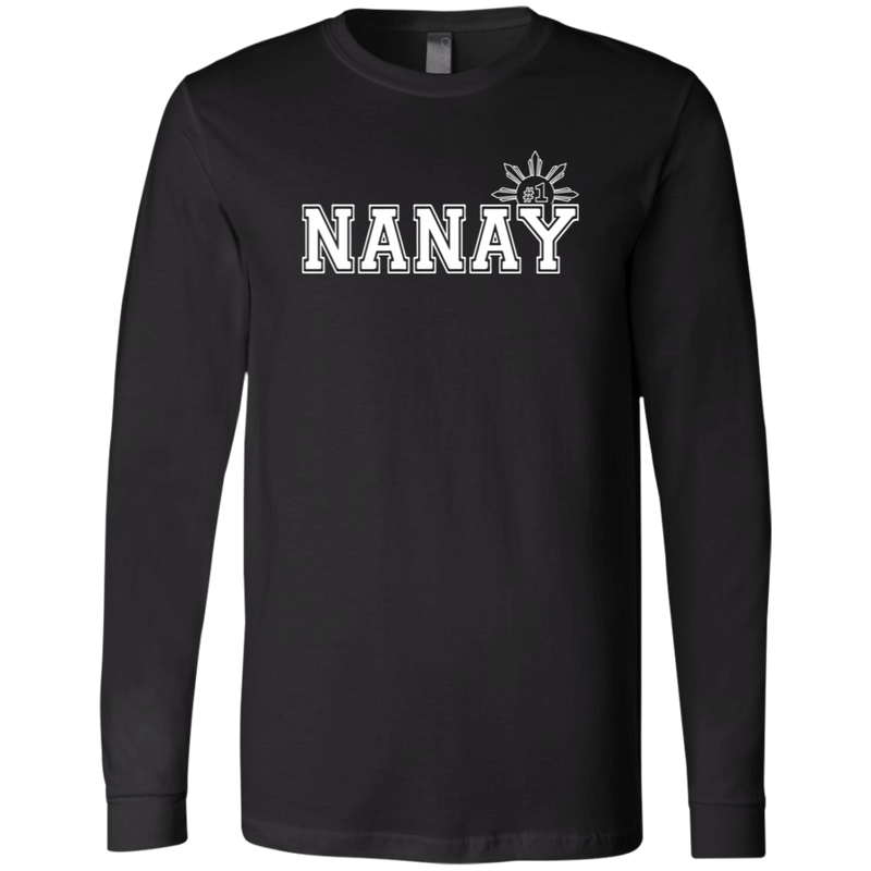 No 1 Nanay Unisex Jersey Long Sleeve T-Shirt