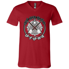 Kali Eskrima Eskrima Sticks Unisex Jersey V-Neck T-Shirt