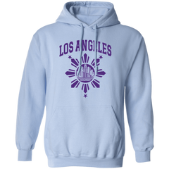 Los Angeles with Sun and Stars Unisex Pullover Hoodie