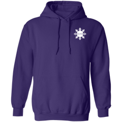 Filipino Warrior Grey Sun and Stars Unisex Pullover Hoodie