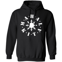 Mahal Kita In Circle Sun Unisex Pullover Hoodie