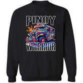 Filipino Warrior Jeepney Unisex Crewneck Pullover Sweatshirt