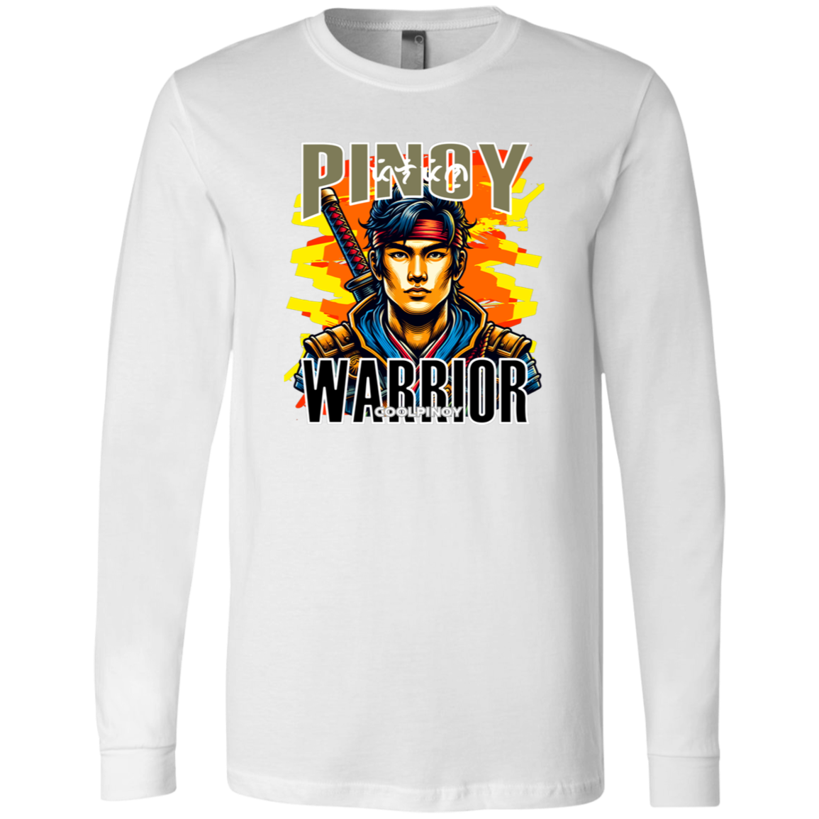 Pinoy Warrior Unisex Jersey Long Sleeve T-Shirt