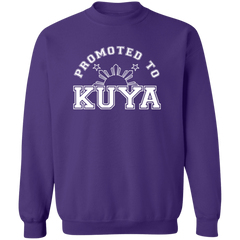 Promoted To Kuya Unisex Crewneck Pullover Sweatshirt