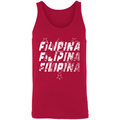 Filipina Filipina Filipina Unisex Cotton Tank Top