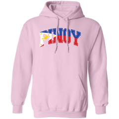 Pinoy with Flag Embedded Unisex Pullover Hoodie