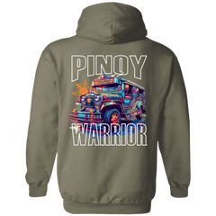 Filipino Warrior Jeepney Unisex Pullover Hoodie