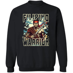 Filipino Warrior Beach Unisex Crewneck Pullover Sweatshirt