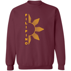 Filipino Half Sun Unisex Crewneck Pullover Sweatshirt