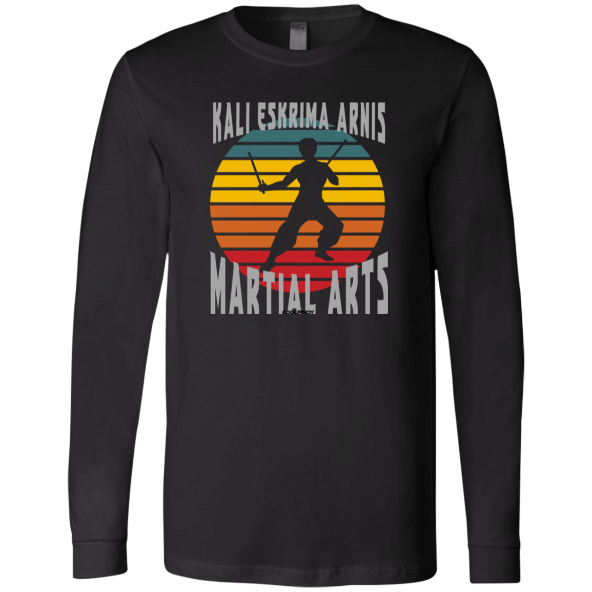 Kali Eskrima Arnis Martial Arts BL Unisex Jersey Long Sleeve T-Shirt