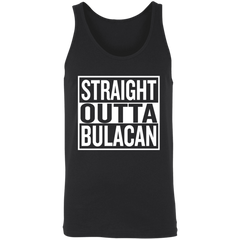 Straight Outta Bulacan Unisex Cotton Tank Top