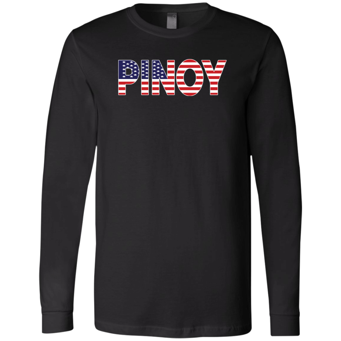 Pinoy American Unisex Jersey Long Sleeve T-Shirt