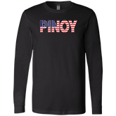 Pinoy American Unisex Jersey Long Sleeve T-Shirt