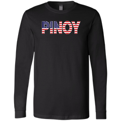 Pinoy American Unisex Jersey Long Sleeve T-Shirt