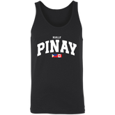 Half Pinay FILCAN Flag Unisex Cotton Tank Top