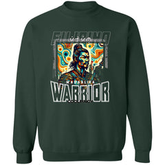 Filipino Warrior Distressed Unisex Crewneck Pullover Sweatshirt