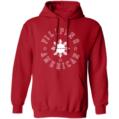 Filipino American White Sun Unisex Pullover Hoodie