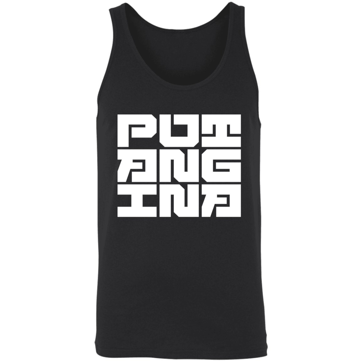 Putangina Square Unisex Cotton Tank Top