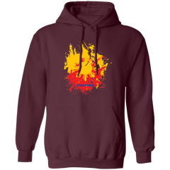 Sun and Stars Splashed Unisex Pullover Hoodie
