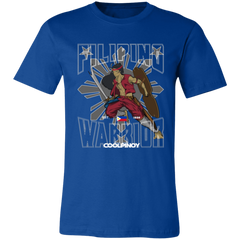 Filipino Warrior Grey Sun and Stars Unisex Jersey T-Shirt