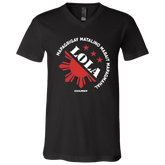 Matalino Mapagmahal Lola Unisex Jersey V-Neck T-Shirt