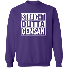 Straight Outta Gensan Unisex Crewneck Pullover Sweatshirt