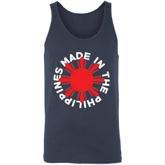 Made in the Philippines Red Sun Unisex Cotton Tank Top