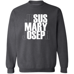Jesus Mary Joseph Unisex Crewneck Pullover Sweatshirt
