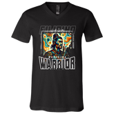 Filipino Warrior Distressed Unisex Jersey V-Neck T-Shirt