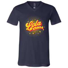 Lola Ganda Unisex Jersey V-Neck T-Shirt