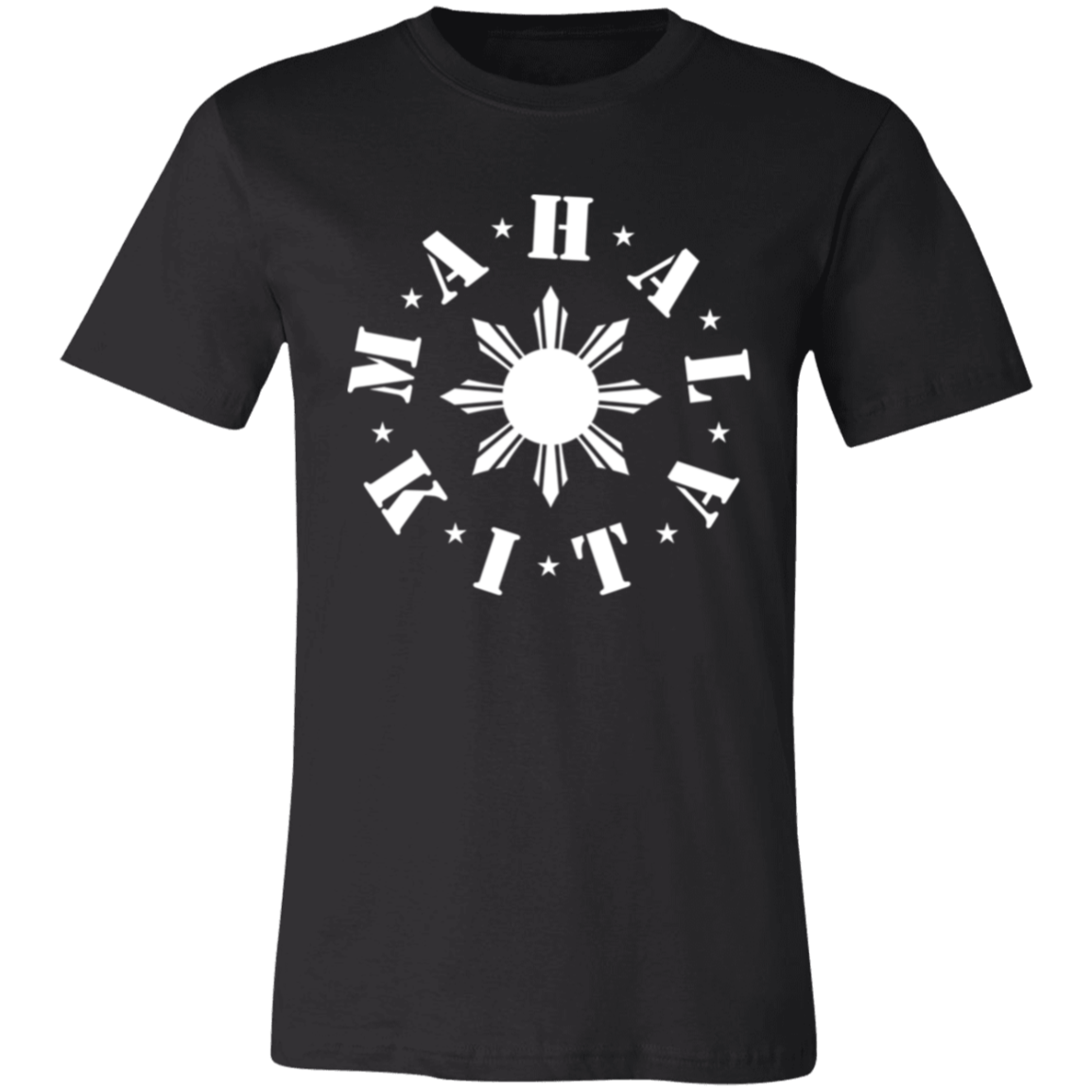 Mahal Kita In Circle Sun Unisex Jersey T-Shirt