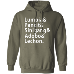 Lumpia Pancit Sinigang Adobo Lechon Unisex Pullover Hoodie