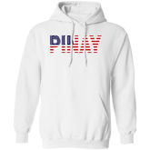 Pinay with US Flag Embedded Unisex Pullover Hoodie