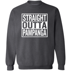 Straight Outta Pampanga Unisex Crewneck Pullover Sweatshirt