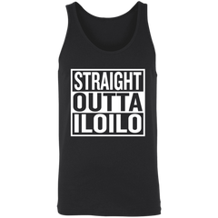 Straight Outta Iloilo Unisex Cotton Tank Top