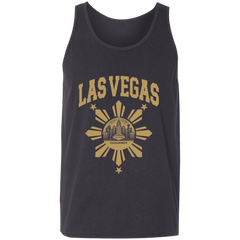 Las Vegas with Sun and Stars Unisex Cotton Tank Top