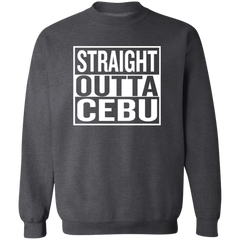 Straight Outta Cebu Unisex Crewneck Pullover Sweatshirt