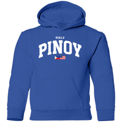 Half Pinoy FILAM Flag Youth Pullover Hoodie