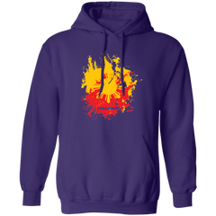 Sun and Stars Splashed Unisex Pullover Hoodie