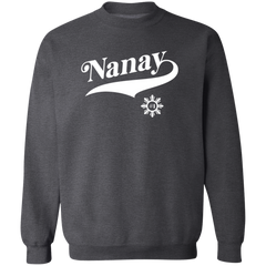 Number One Nanay Unisex Crewneck Pullover Sweatshirt