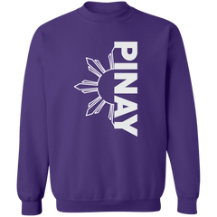 Pinay in Vertical Half Sun Unisex Crewneck Pullover Sweatshirt