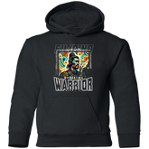 Filipino Warrior Distressed Youth Pullover Hoodie