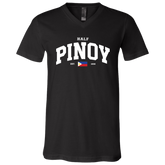 Half Pinoy Unisex Jersey V-Neck T-Shirt