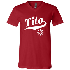 Number One Tito Unisex Jersey V-Neck T-Shirt